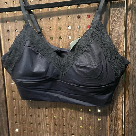 NWT‎ Black Aerie Bra size small - Picture 4 of 7